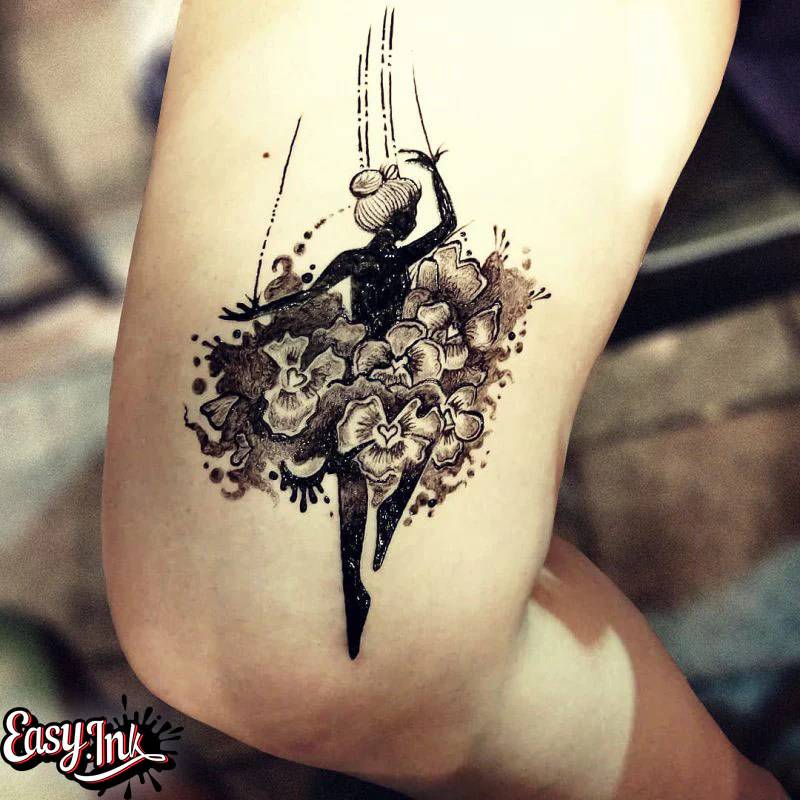Semi-Permanent Tattoo Freehand Ink - Basic Kit - Image 11
